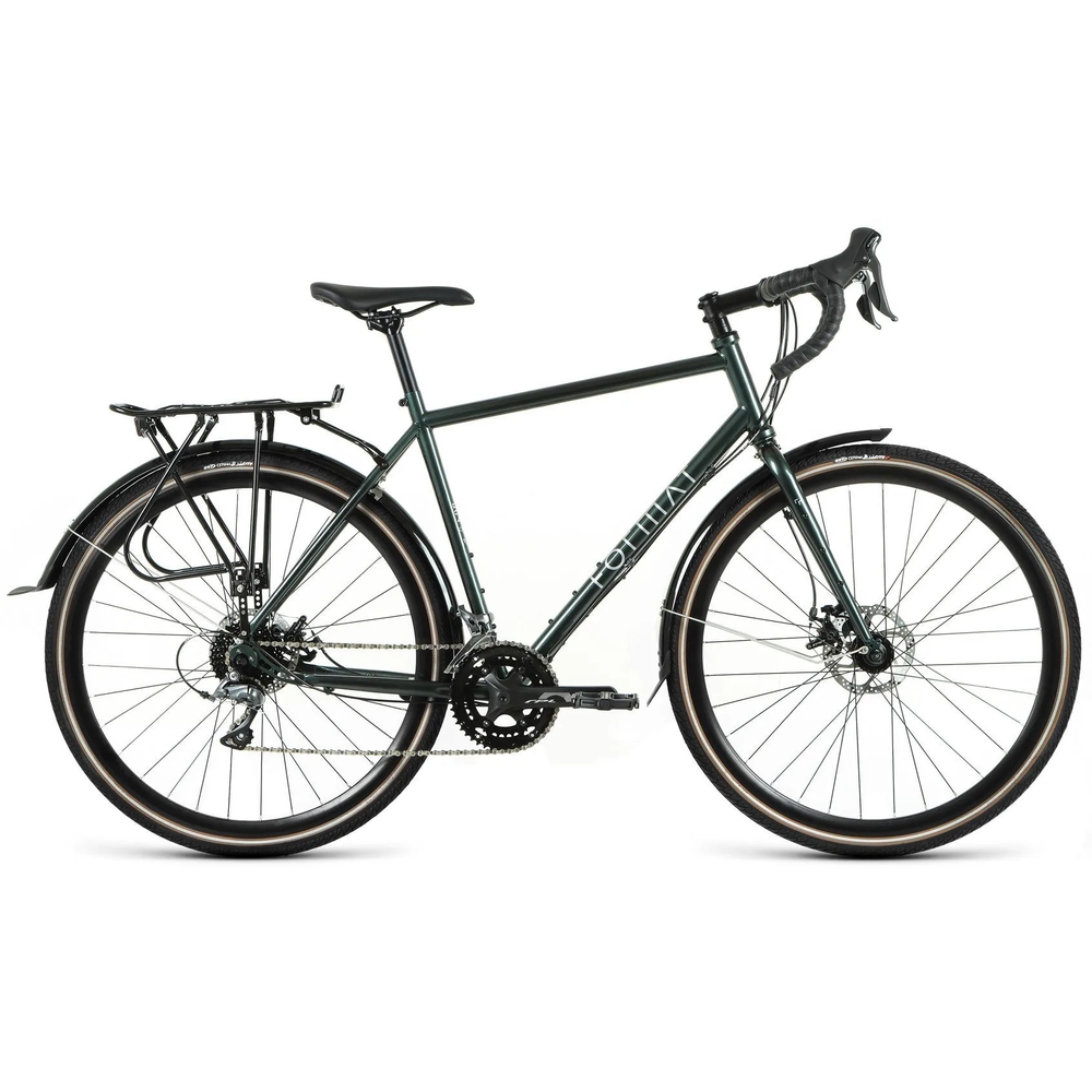 Велосипед туристический Format 5222 700C р. 58см (2023) (темно-зеленый)