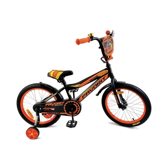 Велосипед городской Favorit Biker 18" (черно-оранжевый)