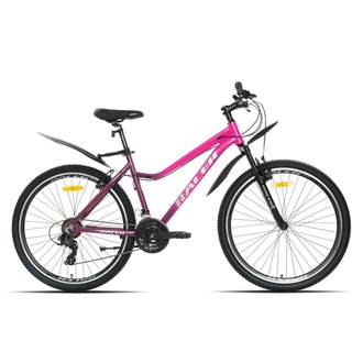 Велосипед Racer Vega 16" 27.5" (2024) (светло-розовый/мятный)