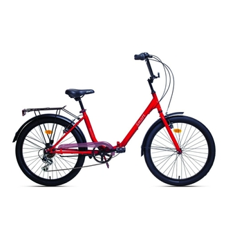 Велосипед городской AIST Smart 24 2.1 2022 (красный)
