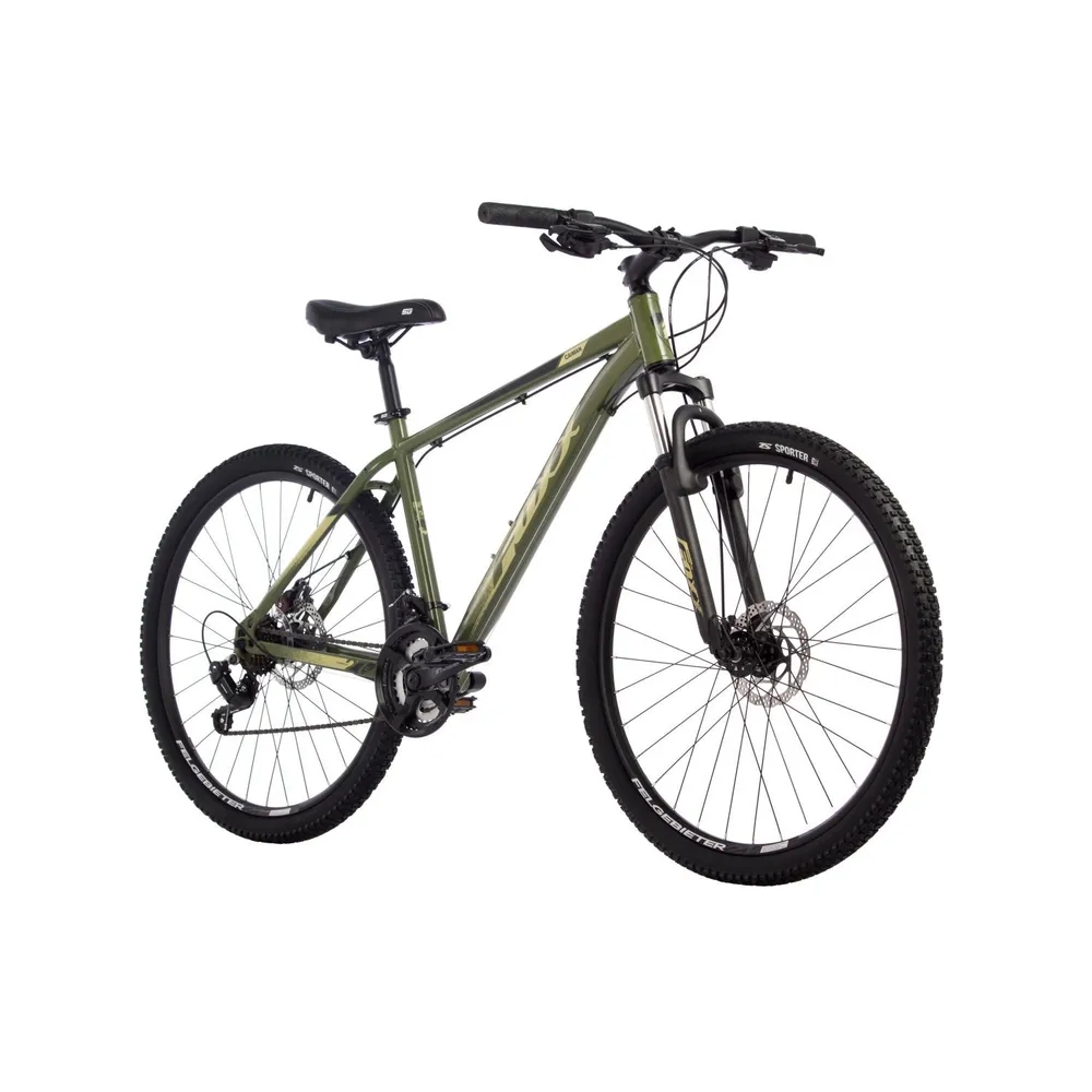 Велосипед горный Foxx Caiman 18" 27.5" (зеленый)