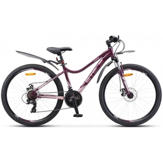 Велосипед горный Stels Miss-5100 MD 26" Темно-фиолетовый/Серый 17" 2024