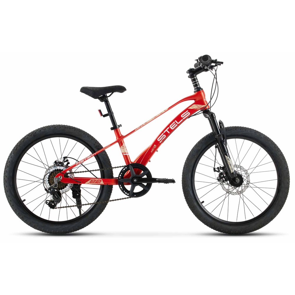 Подростковый велосипед Stels Leader-220 MD 22" Оранжевый/Серый 2024
