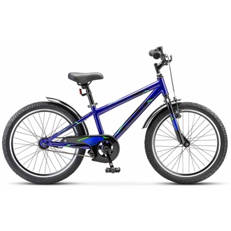 Велосипед Stels Pilot-200 VC 11" 20" Z010 (синий) 