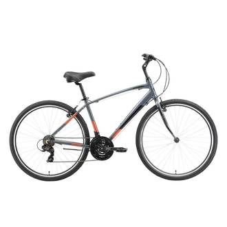 Велосипед Stark Terros V 20 "28"  (серый/черный/оранжевый)