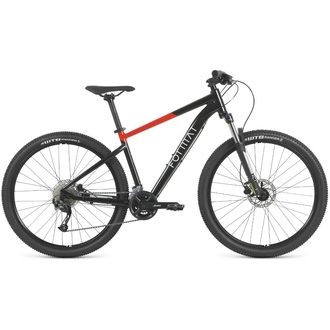 Велосипед горный Format 1413 M 27,5" (2023) (черный/красный)