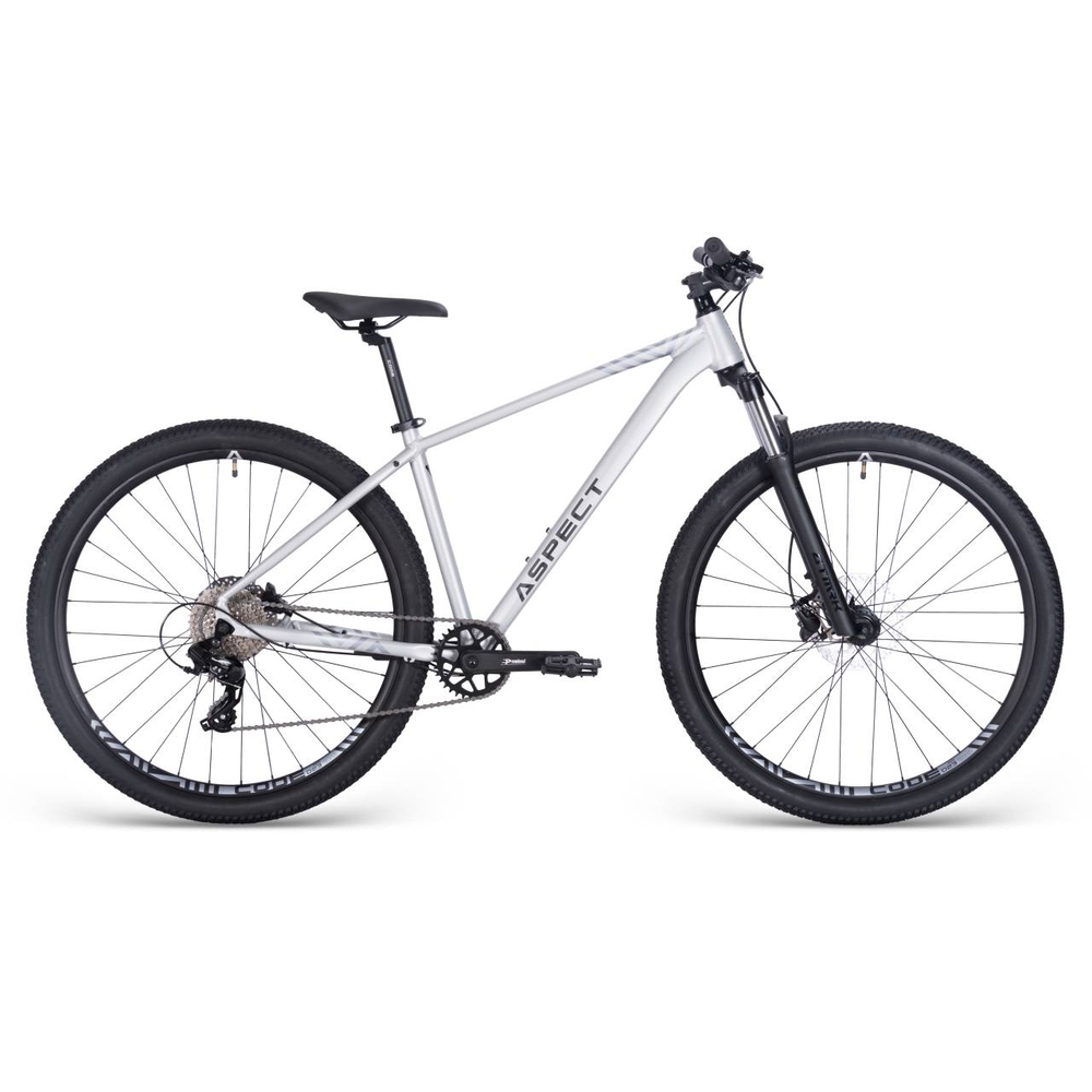 Велосипед Aspect Nickel 29 (2025) (M (18"), серый)