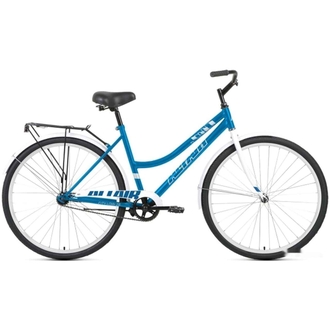 Велосипед городской Altair City Low 19" 28" (2023) (голубой/белый)