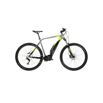 Электровелосипед Kross Level Boost 1.0 L KRVB1Z29X20M005659 (графит/лимонный)
