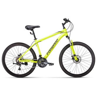 Велосипед Forward Hardi 2.0 D FR 18" 26" (2023) (ярко-желтый/черный)