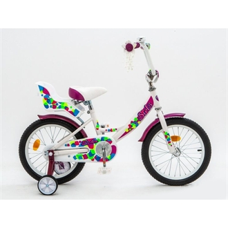 Детский велосипед Stels Echo 16 V020 (белый/розовый)