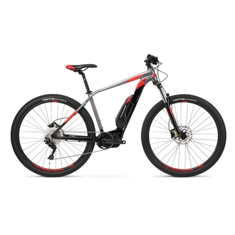 Электровелосипед Kross Level Boost 1.0 XL 29" KRVB1Z29X22M004251 (графит/черный/красный)