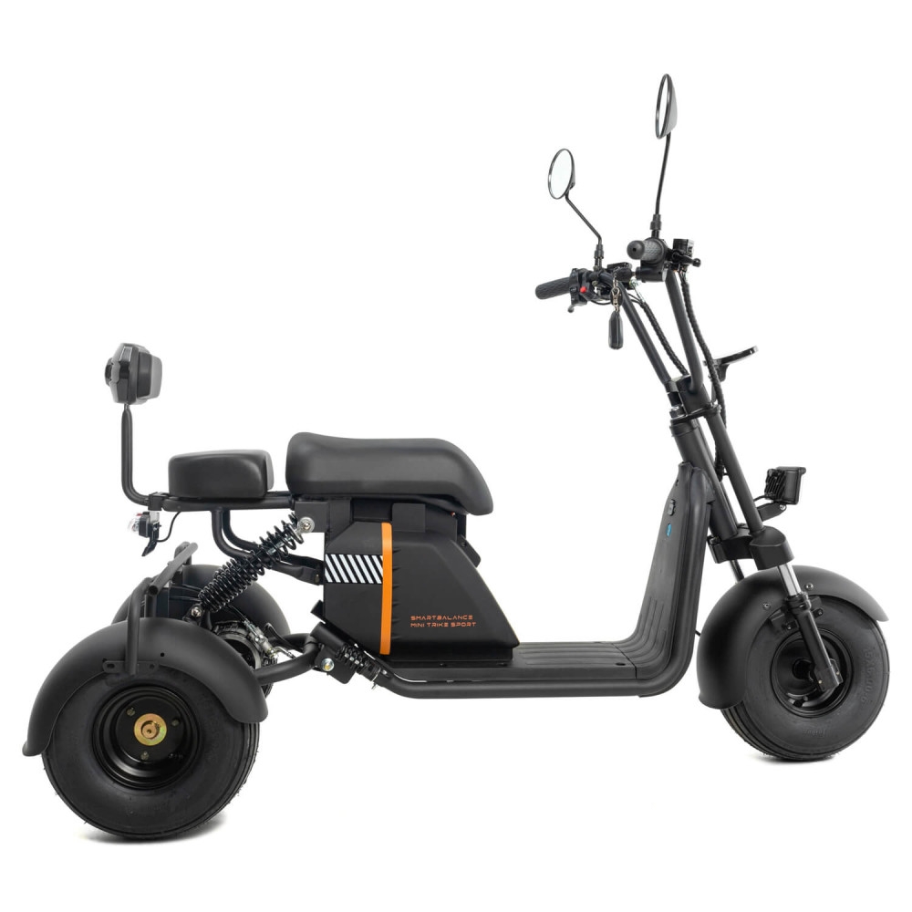 Электроскутер Smart Balance Mini Trike Sport (синий/черный)