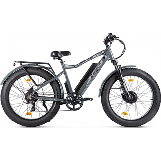 Электровелосипед горный, фэт-байк Volteco BigCat Dual Next (серый)