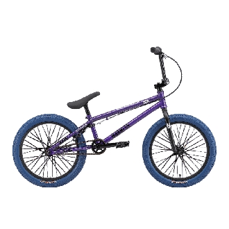 Велосипед Stark'24 Madness BMX 4 (серо-фиолетовый/черный/синий)