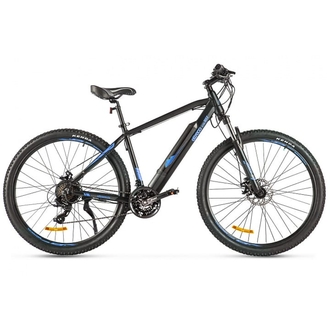 Электровелосипед горный Eltreco Ultra Max (черно-синий)
