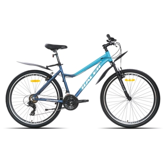 Велосипед Racer Vega 16" 27.5" (2024) (бирюзовый/синий)