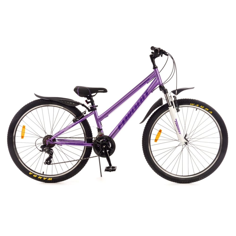 Велосипед горный Favorit Diamond 13" 27.5" (фиолетовый)