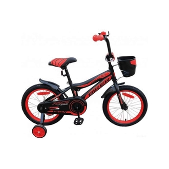 Велосипед городской Favorit Biker 16" (черно-красный)