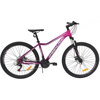 Велосипед горный Greenland Demetra 27,5" (фиолетово-розовый)