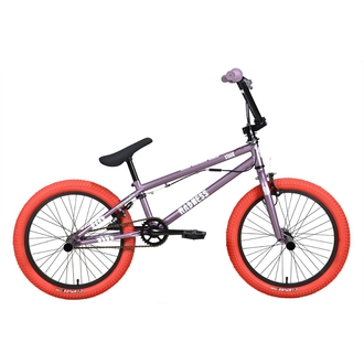 Велосипед Stark'24 Madness BMX 2 (фиолетово-серый/перламутр/красный)