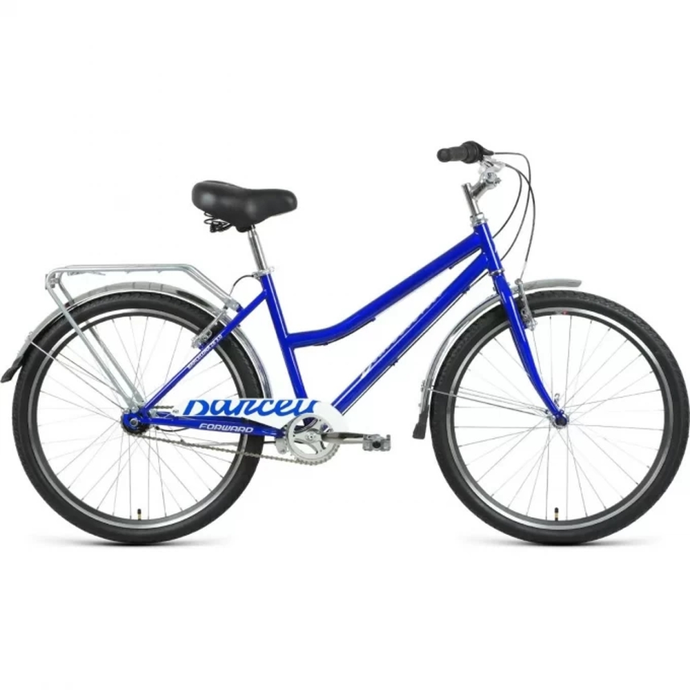 Велосипед городской Forward Barcelona 3.0 17" 26" (синий/серебристый)