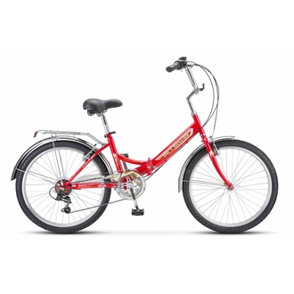 Велосипед Stels Pilot-750 24" Красный/Желтый/Белый 14" 2024