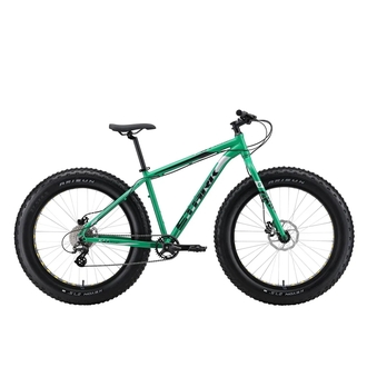 Велосипед Stark'24 Fat 18" 27.3 HD (зеленый/черный/белый)