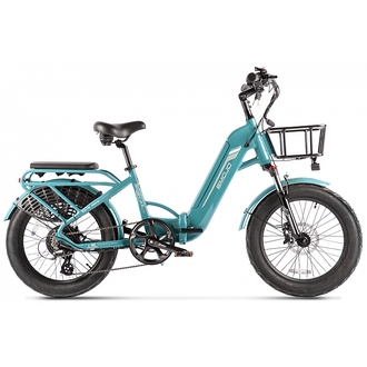 Электровелосипед городской Eltreco Bobcat Pro (зеленый)