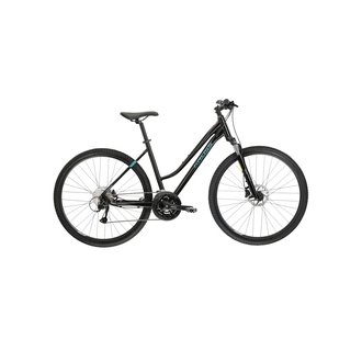 Велосипед Kross Evado 5.0 D 28 L (черный/зеленый)