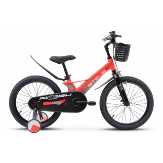 Детский велосипед Stels Flash 18" Красный/Серебристый 2024