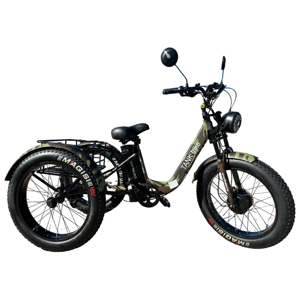 Электровелосипед SmartBalance Tank Trike (камуфляж)