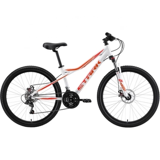 Велосипед Stark'24 Slash 18" 26.1 D (белый/оранжевый/красный)