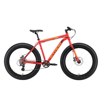 Велосипед Stark'24 Fat 16" 26.3 D (красный/оранжевый)