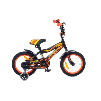 Велосипед городской Favorit Biker 14" (черно-оранжевый)