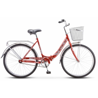 Велосипед Stels Pilot-810 26" Красный/Серебристый/Белый 19" 2024