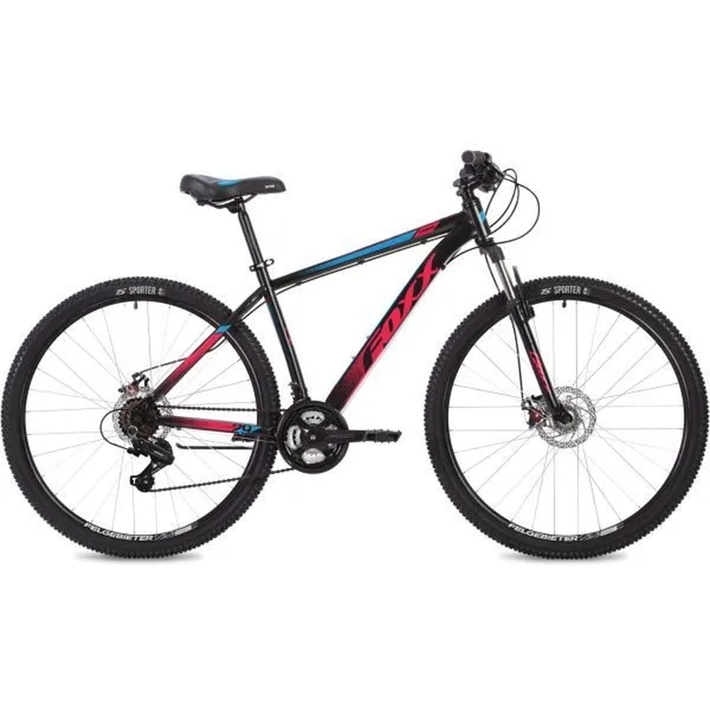 Велосипед горный Foxx Caiman 16" 27.5" (черный)