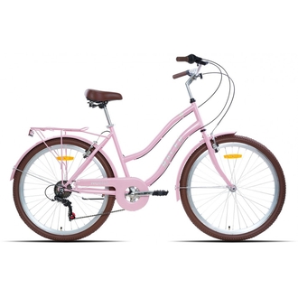 Велосипед Racer Nomia 18" 26" (2024) (розовый)