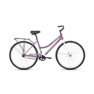 Велосипед городской Altair City Low 19" 28" (2023) (фиолетовый/белый)