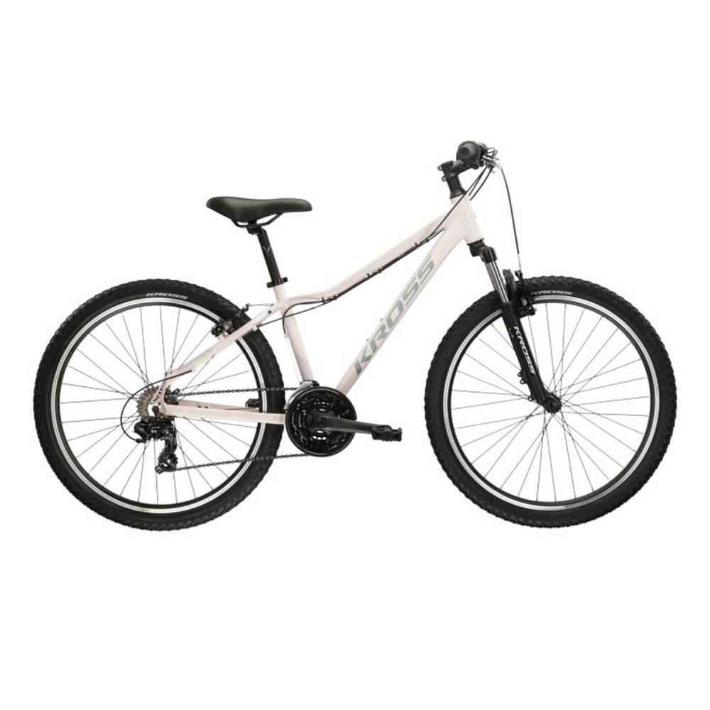 Велосипед горный Kross Lea 1.0 XS 26 (2024) серый