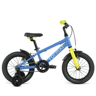 Велосипед Format Kids 14" (2022) (синий)
